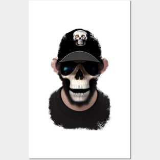 skull monkey Posters and Art